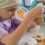 Мастер-классе по украшению кекса и пасхального яйца