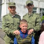 У нас в  гостях пограничники