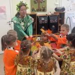 Сказка «Яблоко» от маленьких артистов