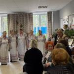 Праздничный концерт в Лесогорском Совете ветеранов.
