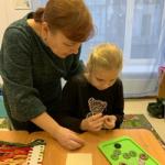 Занятие по ручном труду «Пришивание пуговиц с двумя отверстиями»