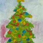 Конкурс детских работ и рисунков новогодних ёлок и игрушек