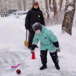 Игра в хоккей