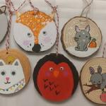 Мастер-класс по рисованию на спилах из дерева