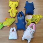 Занятие по росписи мягкой игрушки акриловыми маркерами