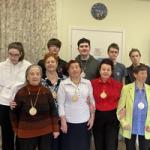 Встреча пожилых людей и ребят колледжа города Светогорска