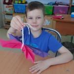 Занятие по конструированию из бумаги