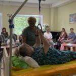 «Школа ухода»: позиционирование больного в кровати